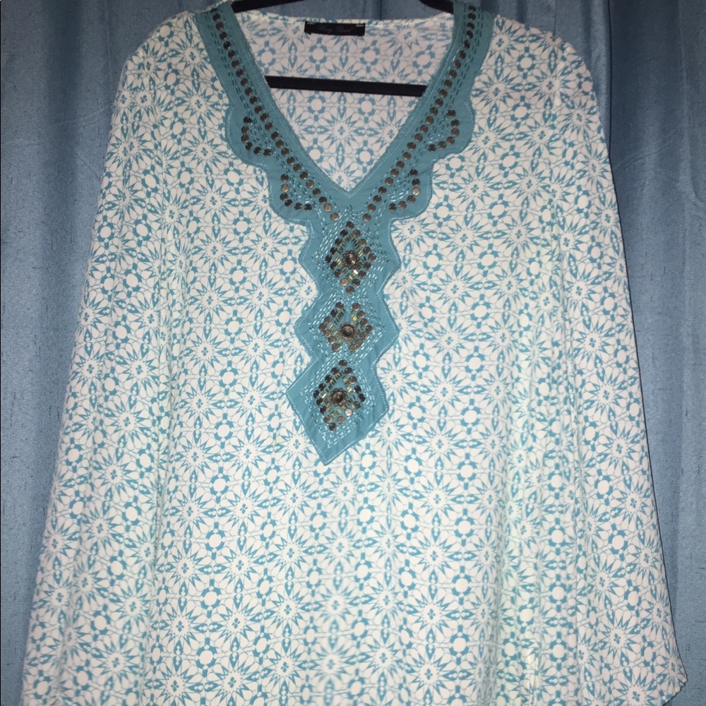 Blue Honey Punch Tunic/Dress